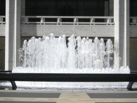 Visit the famous Lincoln Center Fountain. 06/24/21