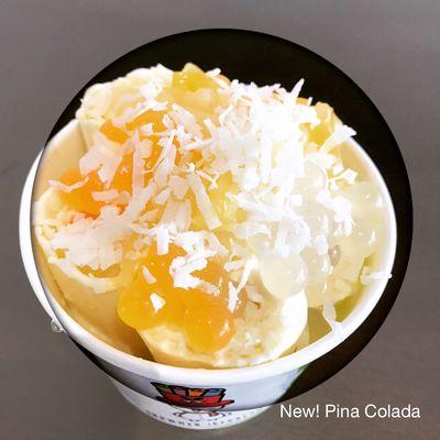 new flavor！Pina colada