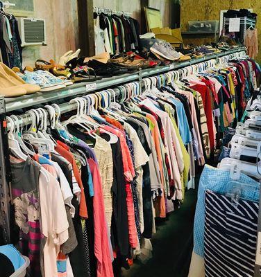 Incredible selection of Men's, Women's, and Children's Clothing at great prices!