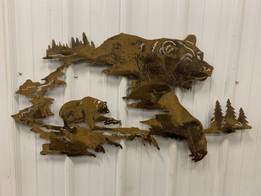 Waterjet bear