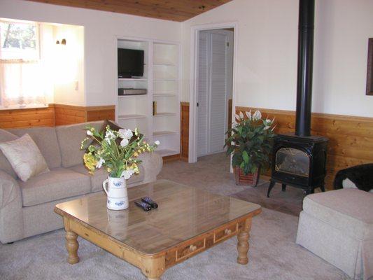 Living Room with Fireplace