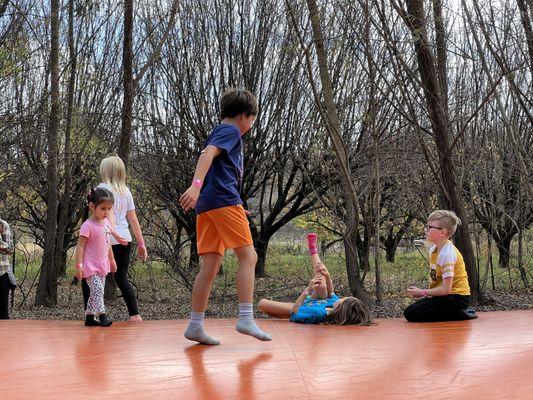 PBC Kids playing at Great Country Farms