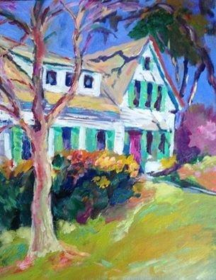 Susan French Overstreet Artist Painting of the front of Sperry Chiropractic Office on Route 6