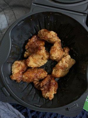 "Honey bbq wings"