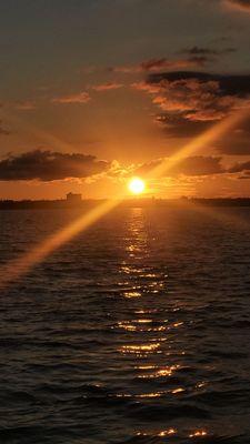 Pier sunset