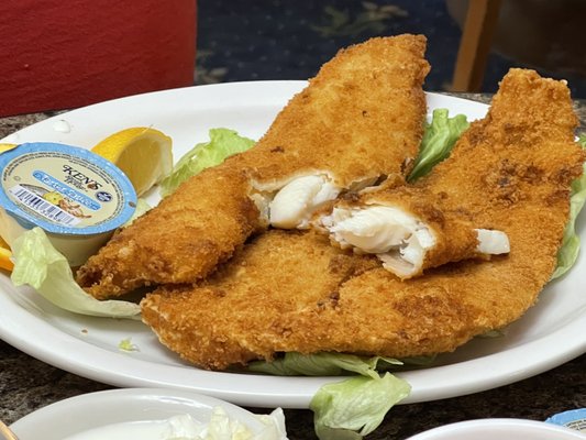 This is the fried fish.  It is absolutely fantastic and portions are stupid big!!