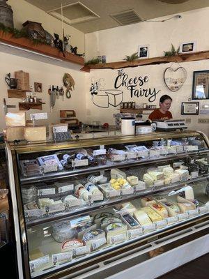 Amazing selection of cheeses. Cody was so sweet and helped us pick some delicious options! 10/10 would recommend!!