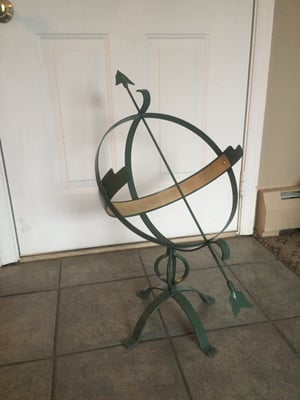 Fabricate and recondition a garden ornament.