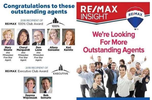 4X winner of the prestigious RE/MAX 100% award and 2X winner of the Executive award