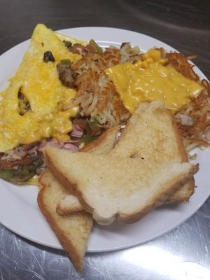 Loaded omelet