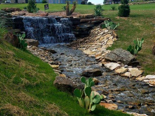 Water Feature Canyon West Golf Course Weatherford, TX