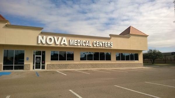 Nova Medical Centers' location in Lubbock, TX.