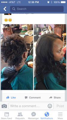 Beautiful full Sew in