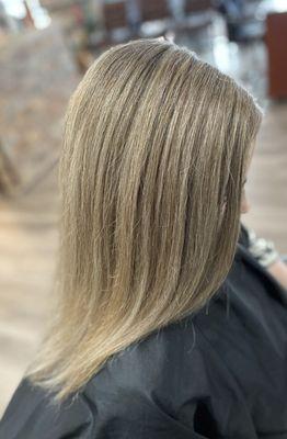 Hair Color: working with the natural color