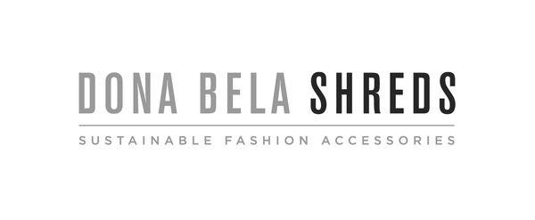 Dona Bela Shreds Logo. Sustainable Fashion Accessories.