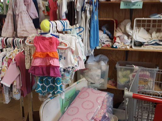 They offer a very nice selection of baby & toddler clothes and bedding.