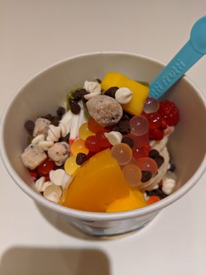 Tutti Frutti Frozen Yogurt