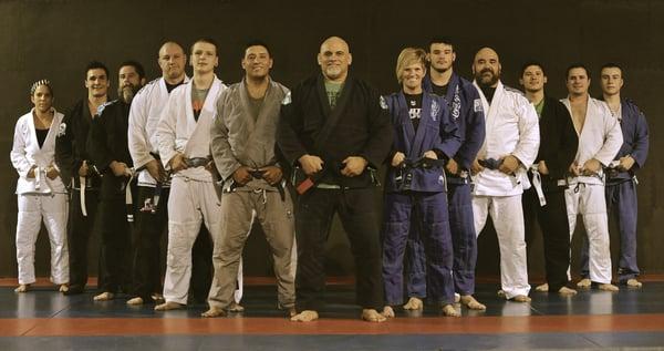 A Black Belt Jiu Jitsu School