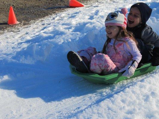 Our annual snow day is a huge hit with the kids!