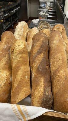 Homemade Italian bread