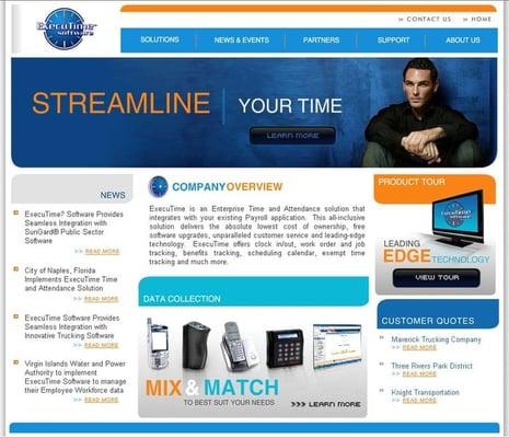 ExecuTime Software website