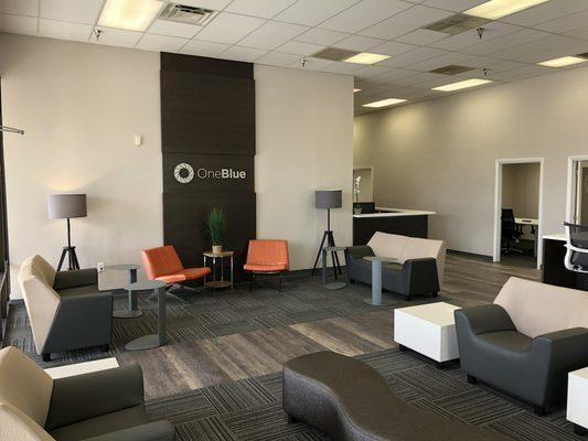 Our lobby and student lounge is great for grabbing something to drink or just catching up on a class break.