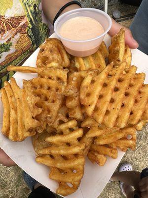 7-28-24:  Waffle fries $8