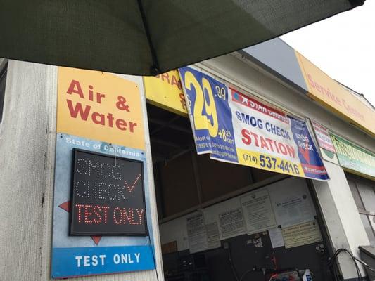 Fast, friendly, and affordable $40 for smog check for most average cars-ask them for pricing ahead.