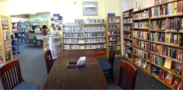 Just a small little library, one of the Kitsap Regional Branches