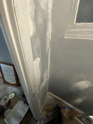 Repair drywall and paint 2 bathrooms