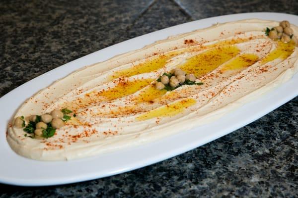 Freshly made Hummus