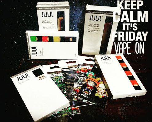 JUUL, JUUL PODS, &JUUL CHARGERS AVAILABLE IN STORE!