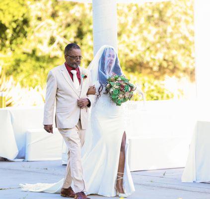 Everything about my dress and veil was perfect. Lori made my fairytale dress come to life. I am so grateful for this place.