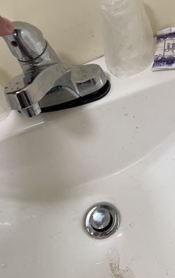 Broken faucet