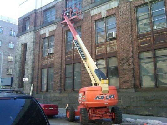 DEP Flushing Avenue masonry work.