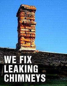 We repair chimneys with water damage and we can waterproof your chimney as well.