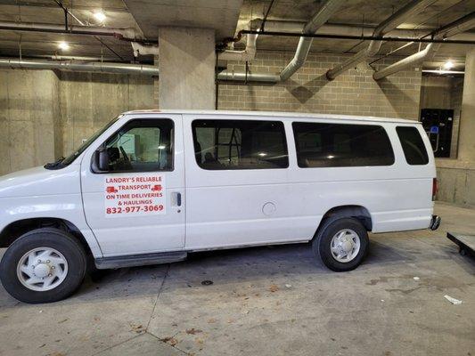 Super duty cargo van