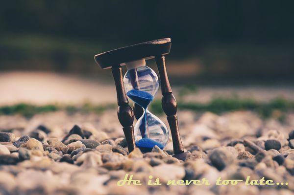 He is never too late; learn to wait His time."

#FSBCHollywood #MorningDevotional #GodsTiming