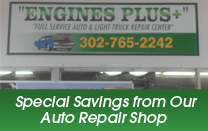 Special Offers, Auto Repair Shop in Wilmington, DE