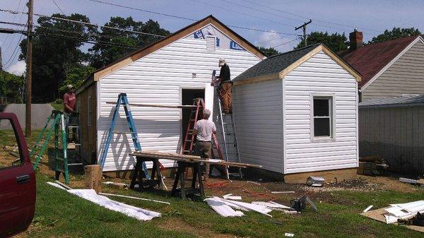 ...siding projects...