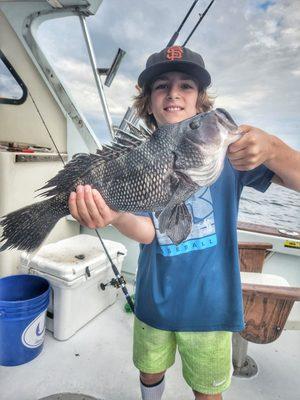 KIDS fishing charters CT