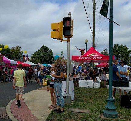 2016, cloudy day, but plenty of people and vendors