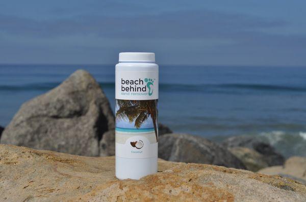 Beach Behind Sand Remover Powder - Coconut the Quintessential beach scent! $7.99