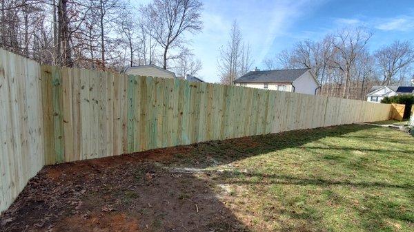 Finished Fence