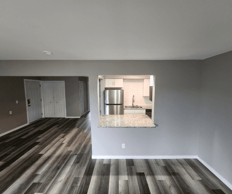 Luxury Living Room and kitchen