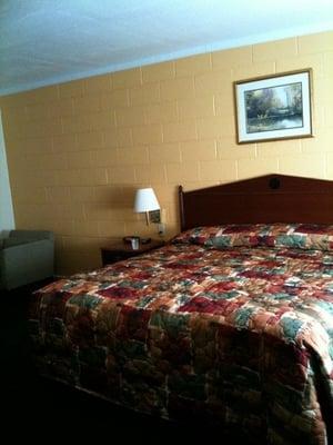 Nice king size bed