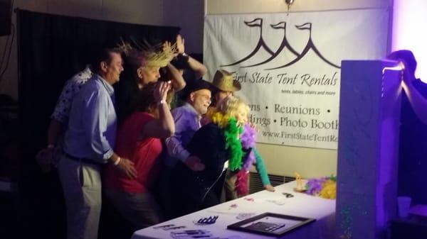 First State Tent Rentals does photo booths.