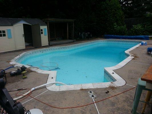 Swimming pool services