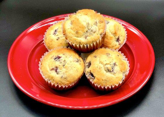 Butter Me Betty blueberry muffins.