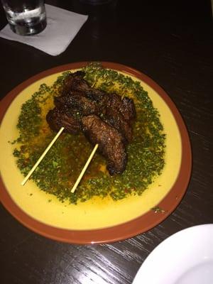 Steak asada with Chimichurri!